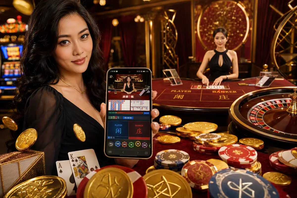 p88my Casino meja baccarat dealer langsung